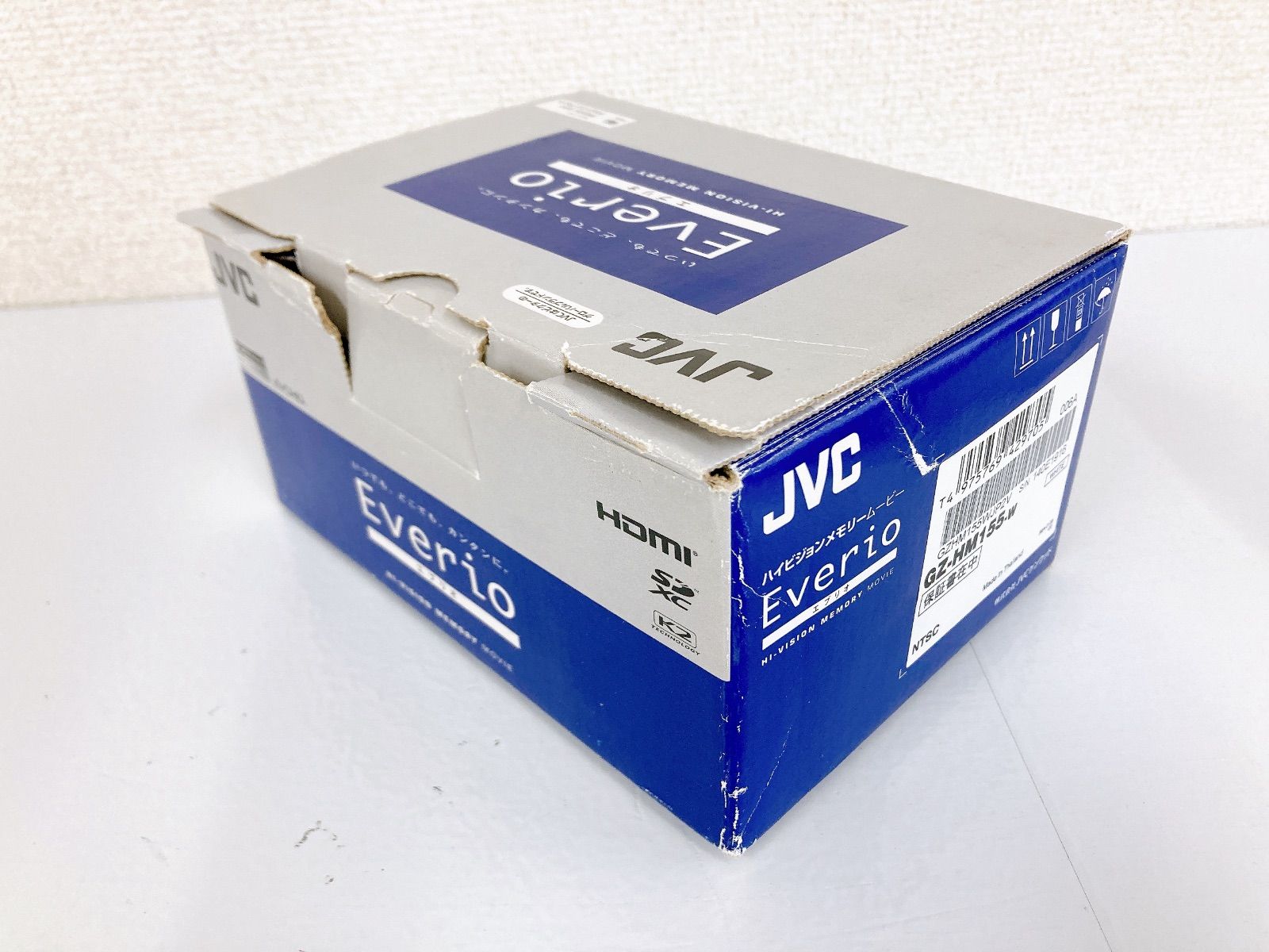 JVC ケンウッド Everio ビデオカメラ　GZ-HM155-W　ホワイト JVC ケンウッド Everio ビデオカメラ GZ-HM155-W ホワイト