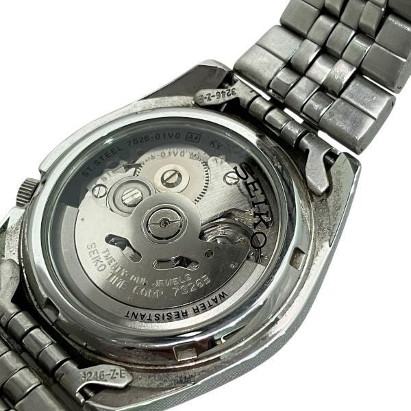 【2025年最新作】 セイコー セイコー5 7S26-01V0 自動巻 21石 時計 腕時計 メンズ 色鮮やかな