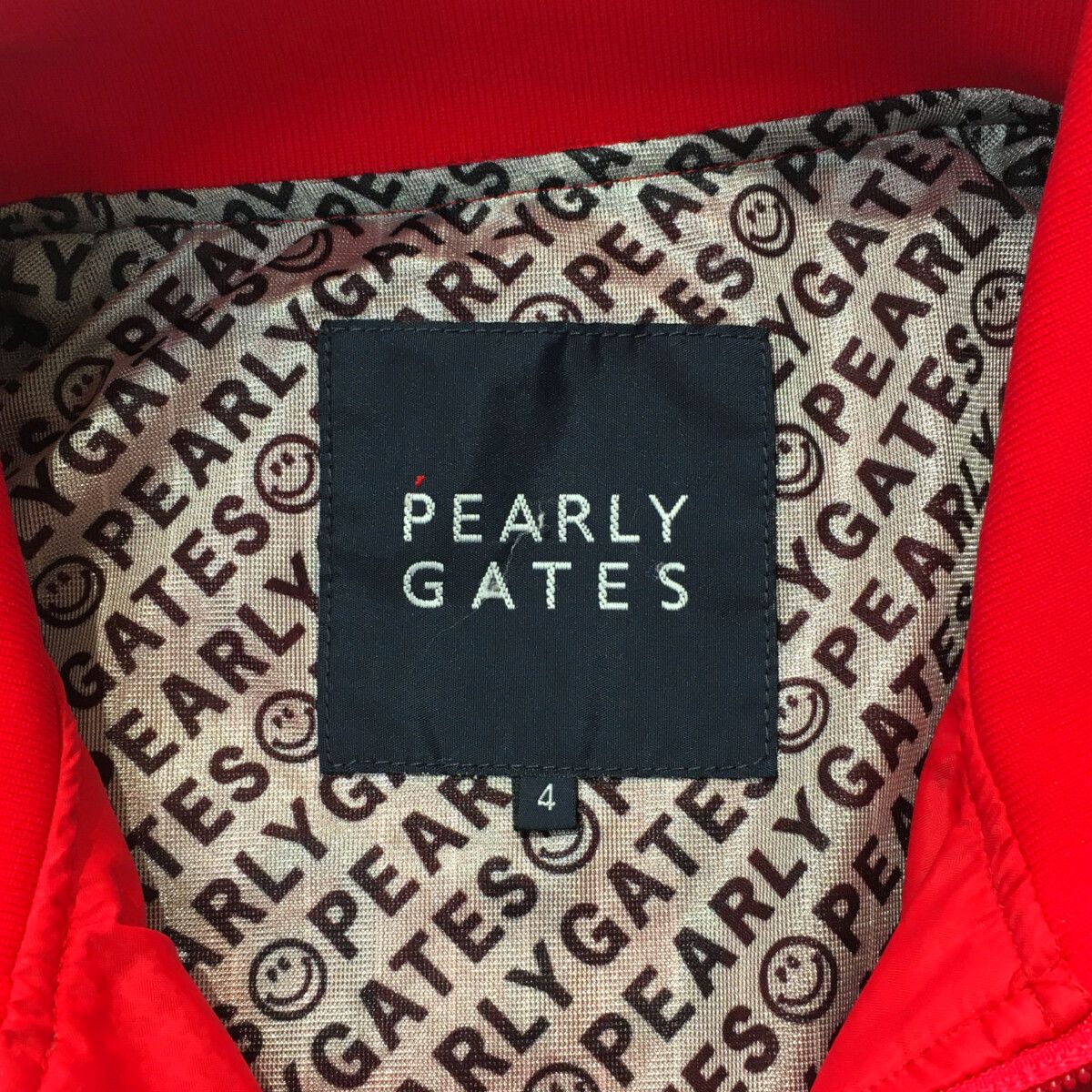 メンズ パーリーゲイツ PEARLY GATES ジャケット 4(M) ピンク 裏地付き