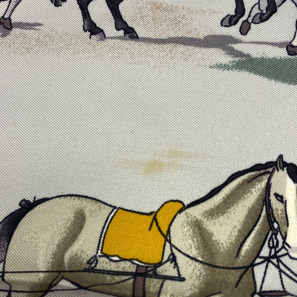 エルメス HERMES カレ 90 PRESENTATION de CHEVAUX 馬の