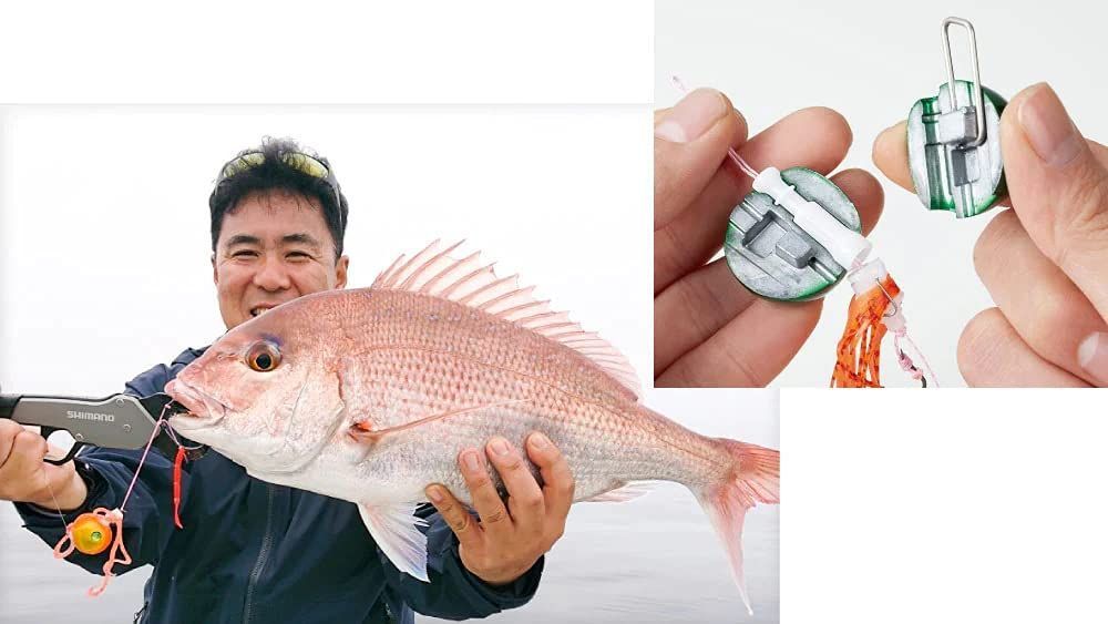 在庫セール】タイラバセット 炎月 シマノ(SHIMANO) ラクチェンバクバク