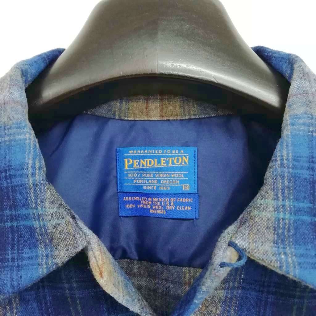 ペンドルトン PENDLETON 90s ウール オンブレチェック ボード