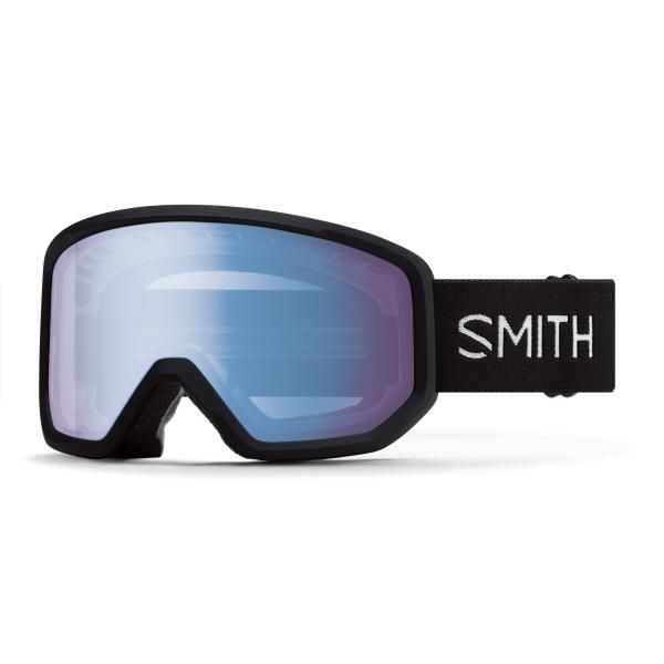 25-26 SMITH スミス アジアンフィット TRANSFER BLACK スノーボード スキー ゴーグル スノボ GOGGLE 日本正規品 調光 BLUE