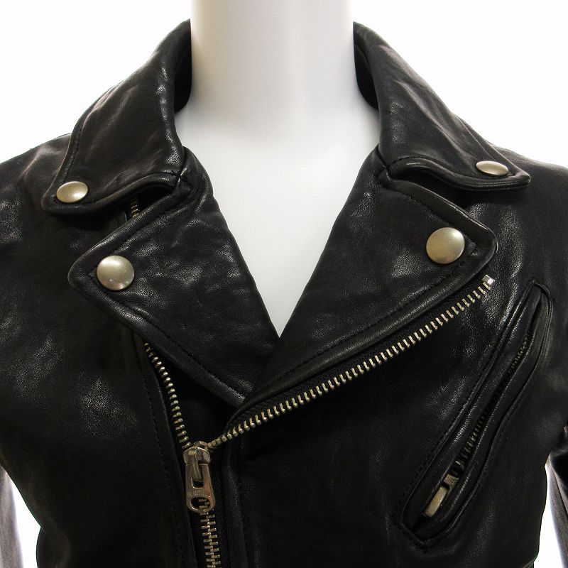 ビューティフルピープル beautiful people shrink leather riders 