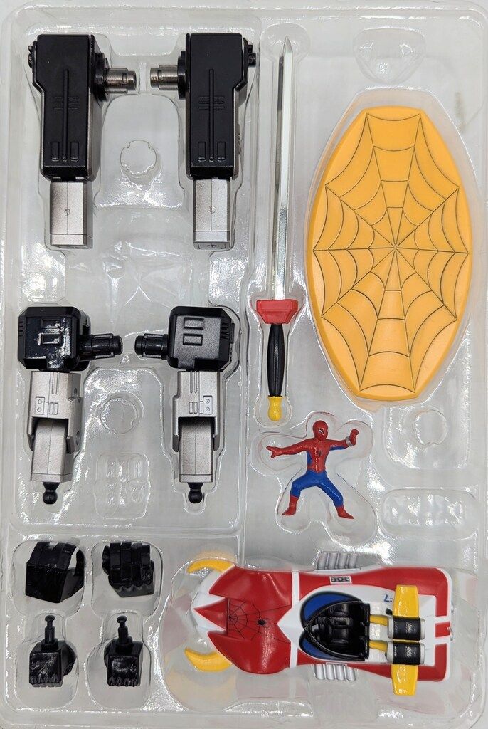 BANDAI バンダイ/超合金魂 GX-33 レオパルドン&amp;スパイダーマン/MARVEL/ホビー用品/Aランク/69【中古】 超合金魂 GX-33 レオパルドン＆スパイダーマン｜トレファクONLINE