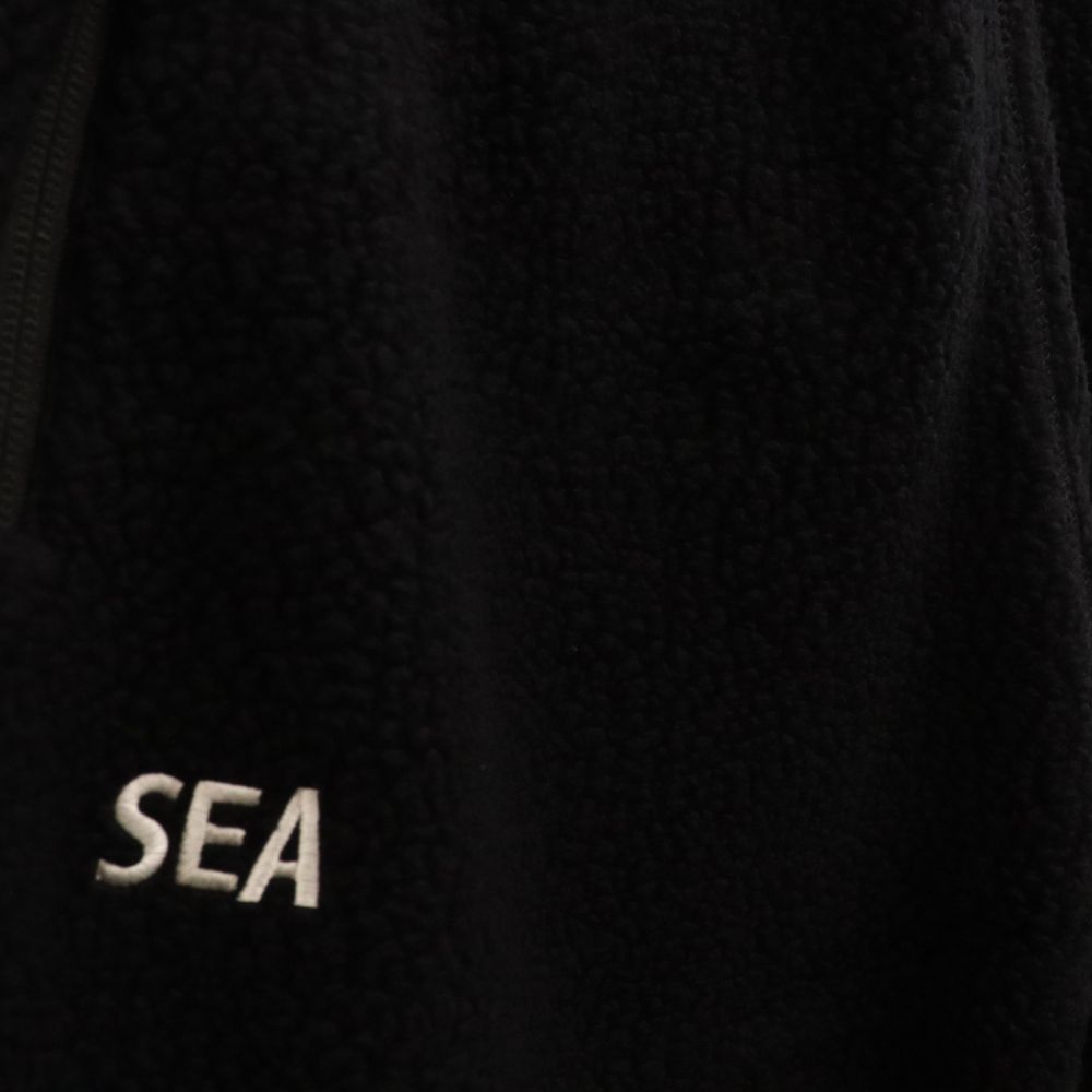 WIND AND SEA (ウィンダンシー) ×snow peak THERMAL BOA FLEECE スノーピーク サーマル ボア フリースパンツ  ブラック WAS-PA-21AM701 - メルカリ