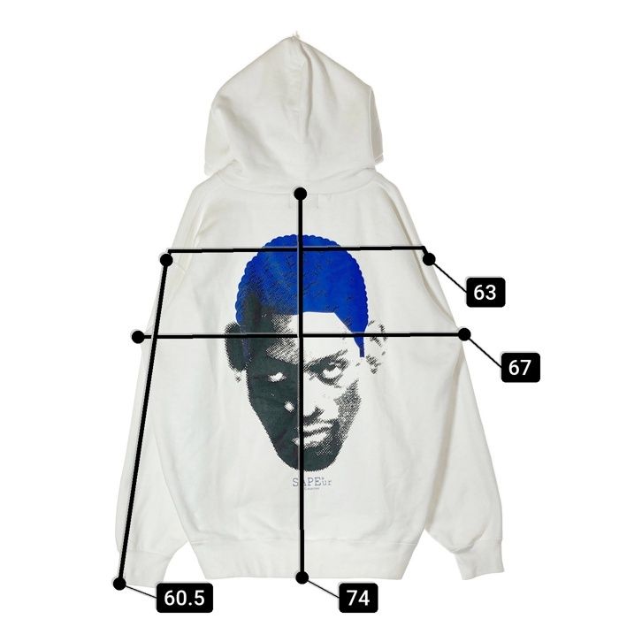 SAPEur ロッドマン ジップパーカー Lサイズ A Elegantes SAPEur