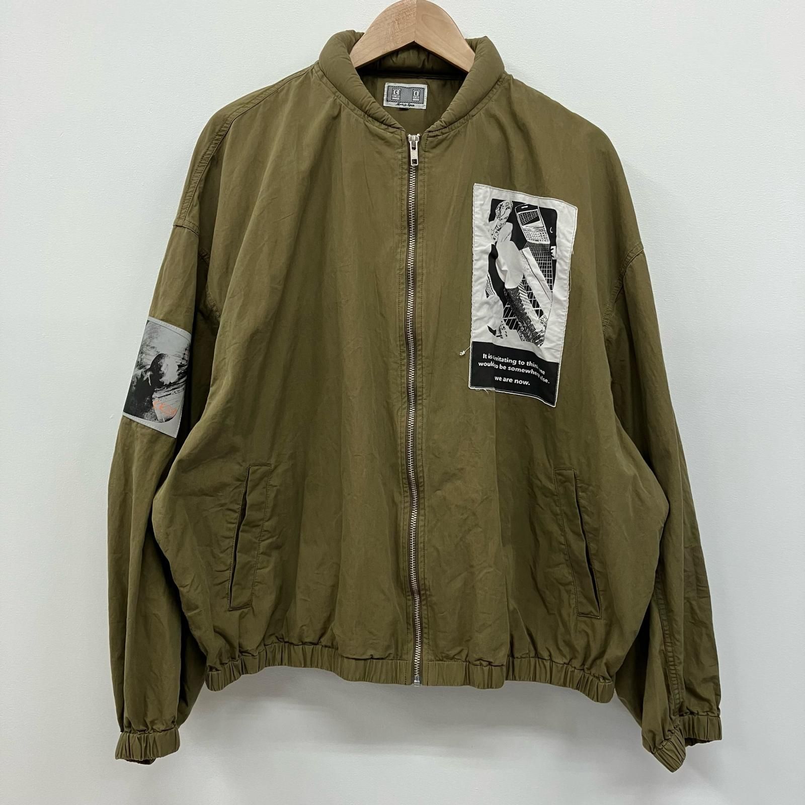 【イオン広店】  C.E | シーイー ブルゾン PSEUDO NEEDS ZIP JACKET カーキ サイズ：L 【95】