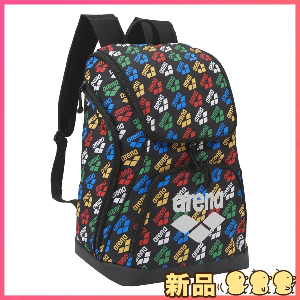 ☆新品☆arena(アリーナ) スイムバッグ ユニセックス バックパック(総柄) 水泳 スイミング 大容量 小物ポケット付き リュック  AEAXJA10 - メルカリ