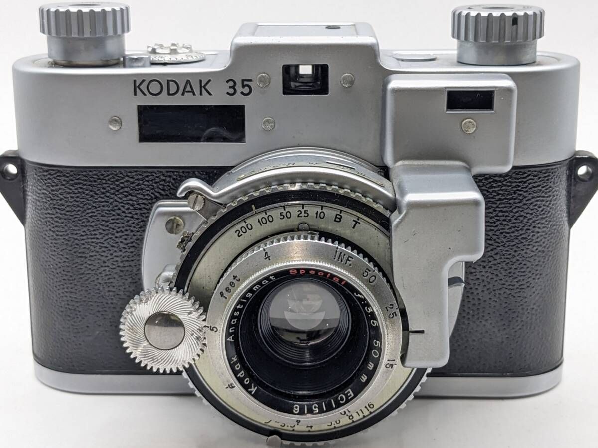 品 コダック KODAK 35 RF 50mm F3.5 EASTMAN USA 140 Anastigmat Special f 3.5 5cm 動作 済み 3631_19_10