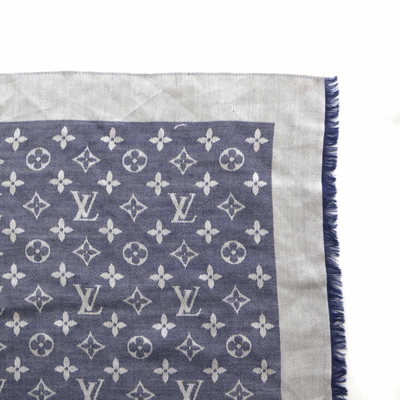 ルイヴィトン LOUIS VUITTON ストール ショール 絹 シルク