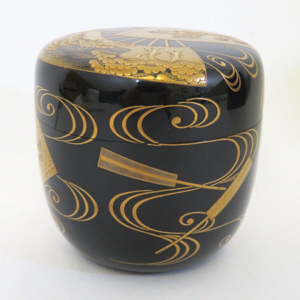 茶道具　村田陶隠造　黒楽茶碗　共箱　C　9397 村田陶隠 別作 黒楽茶碗 茶道具 茶道具 村田陶隠造 黒楽