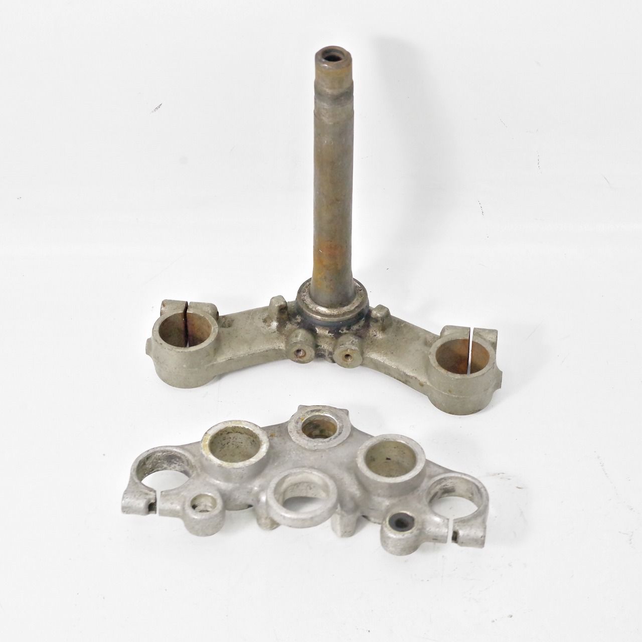 ヤマハ SR400 3HT 純正 ステム＋トップブリッジ 曲がり無し