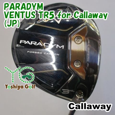 フェアウェイウッド キャロウェイ PARADYM|VENTUS TR5 for Callaway JP |S|16.5 128302