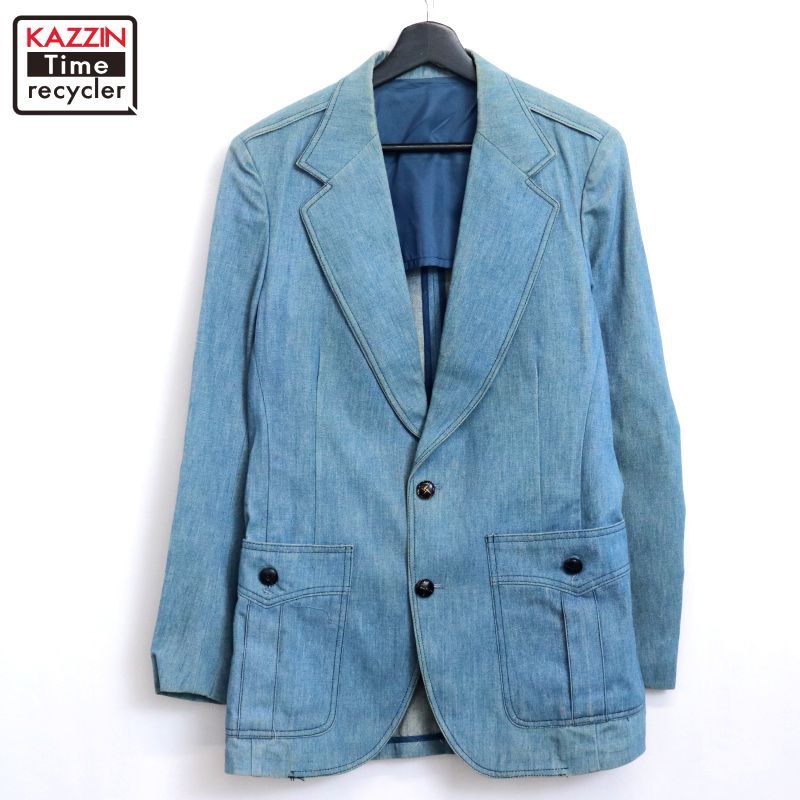 70s Lee デニム テーラードジャケット 70年代 70s リー | ビンテージ古着屋Feeet 通販 名古屋 大須 メンズ