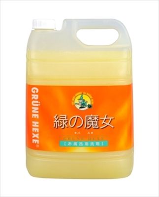 まとめ買い-3点セット 緑の魔女バス業務用５Ｌ 住居洗剤 お風呂用