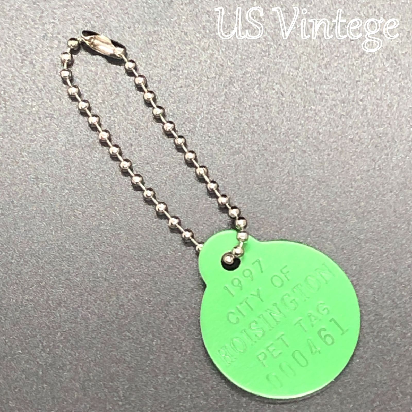 ドッグタグ 】 1997年 Dog Tag ※チェーン付き キーホルダ キーチェーン