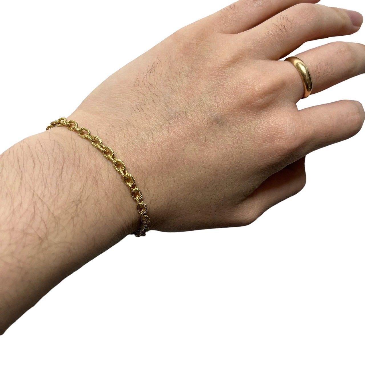 ララガン ブレスレット ゴールド R.ALAGAN ララガン 23SS KOMON CHAIN BRACELET GOLD ゴールド