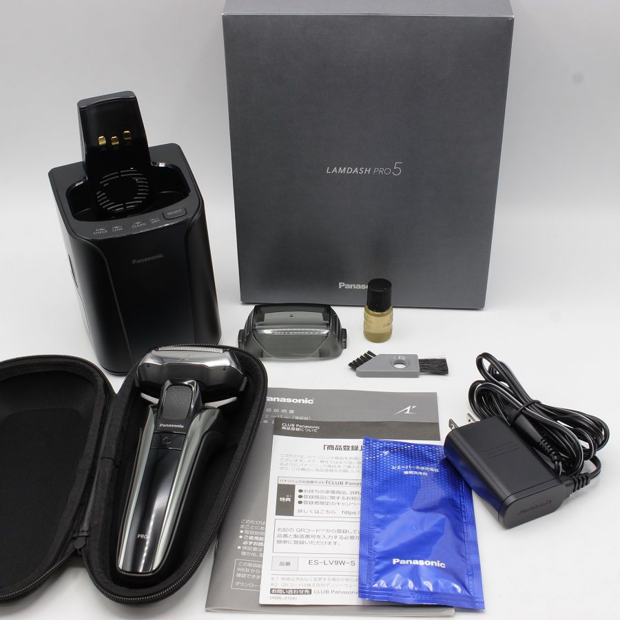 Panasonic 冷た ラムダッシュPRO 5枚刃 ES-LV9W-S