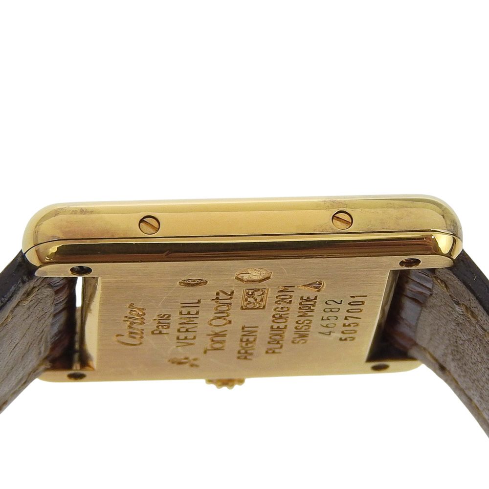 CARTIER】カルティエ マストタンクSM ヴェルメイユ cal.057 W1003053  