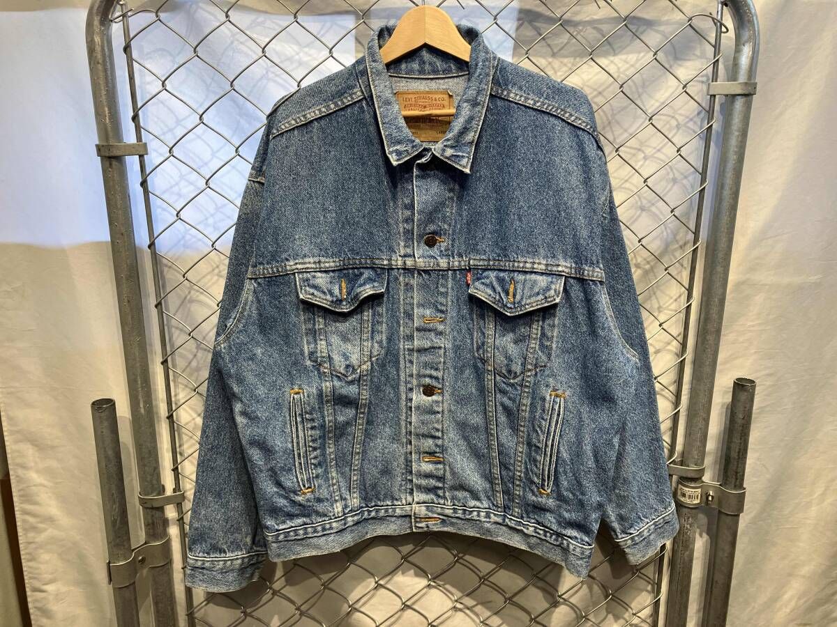 LEVI’S size LARGE 70507-4890 Gジャン デニムジャケット ライトブルー リーバイス