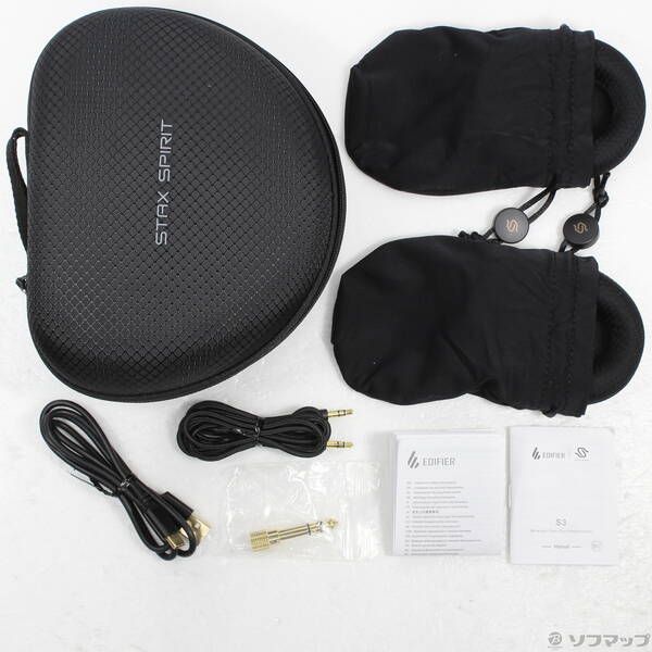 中古品〕 Edifier STAX SPIRIT S3 ブラック【349】 - メルカリ