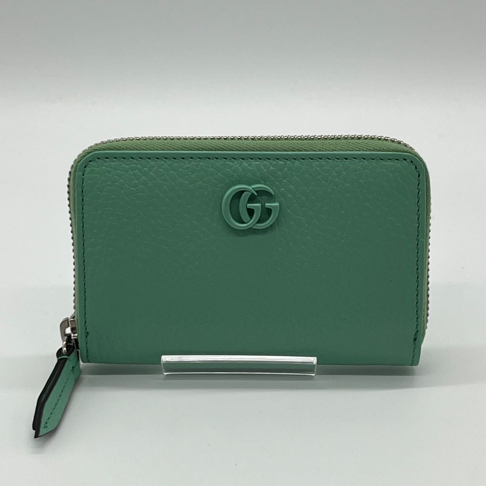 未使用】 【希少カラー】GUCCI ダブルG ジップアラウンドウォレット  