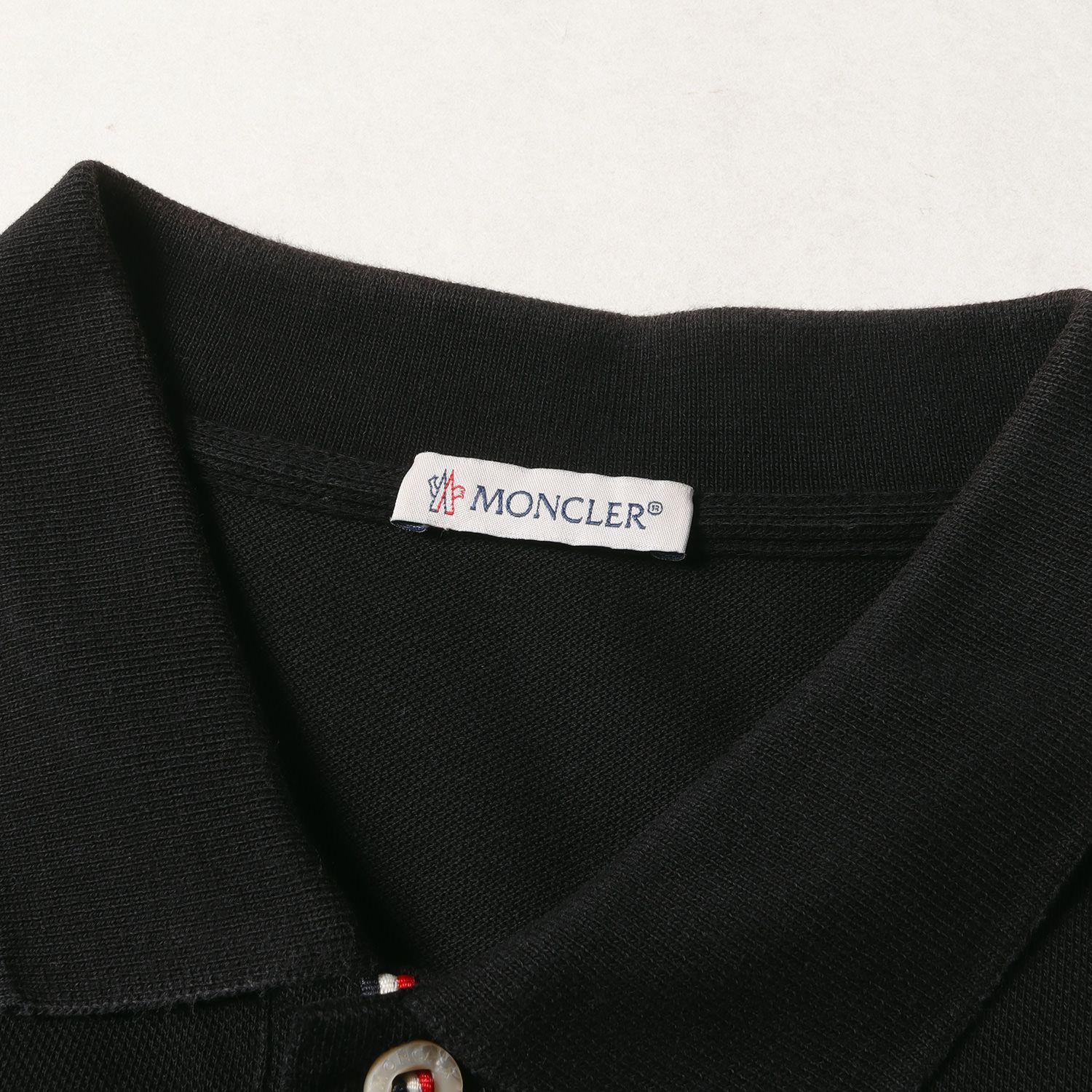 MONCLER モンクレール ポロシャツ サイズ:L ワンポイント アイコン 