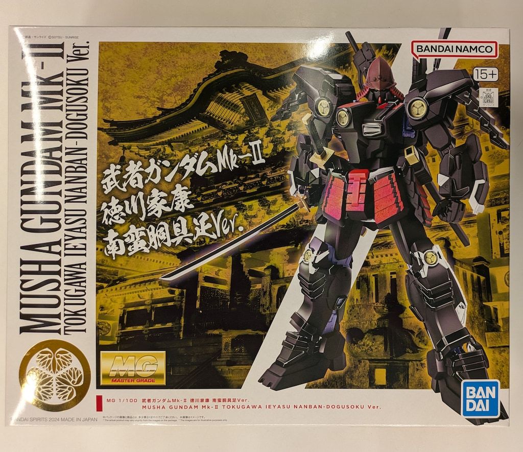 BANDAISPIRITS MG 1/100 機動戦士ガンダム 武者ガンダムMK-Ⅱ 徳川家康 南蛮胴具足, image size:1024x885