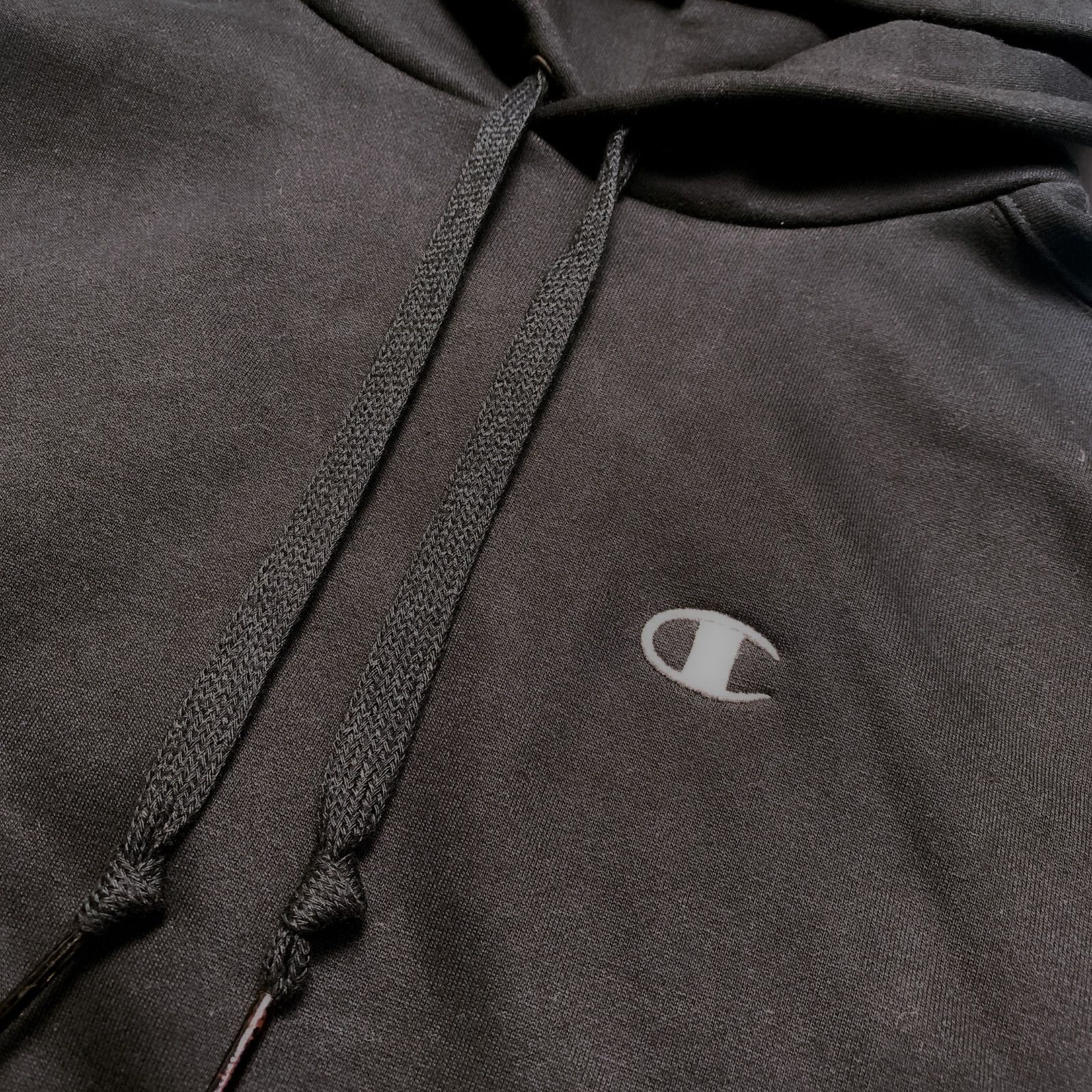 Champion - SUPER HOODIE (US規格) BLACK - メルカリ