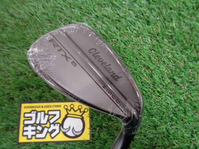 GK栄三越□ 新品 688 クリーブランド RTX-6 ZIPCORE BLACK 56-12