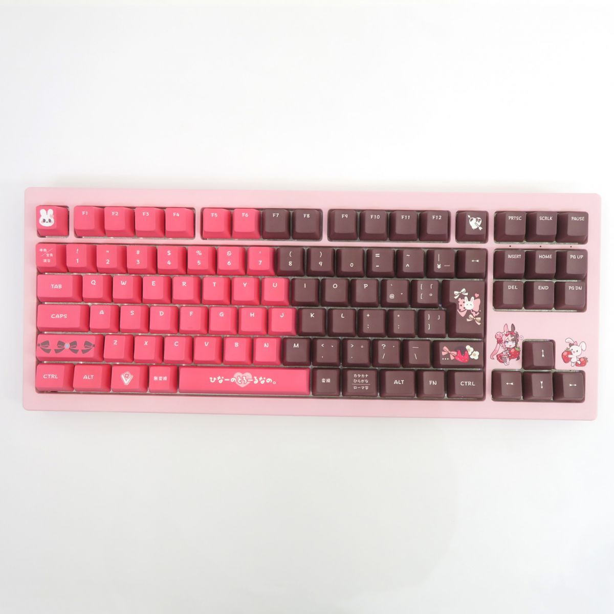 ぶいすぽっ! VSPO! GEAR ゲーミングキーボード 第1弾 橘ひなの ※中古