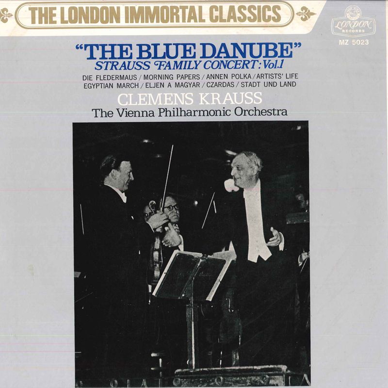 LP クレメンス・クラウス, ウィーン・フィルハーモニー管弦楽団