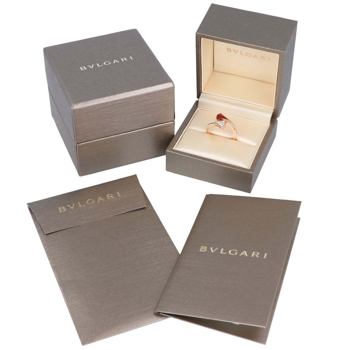 BVLGARI】ブルガリ ディーヴァドリーム カーネリアン ダイヤモンド 