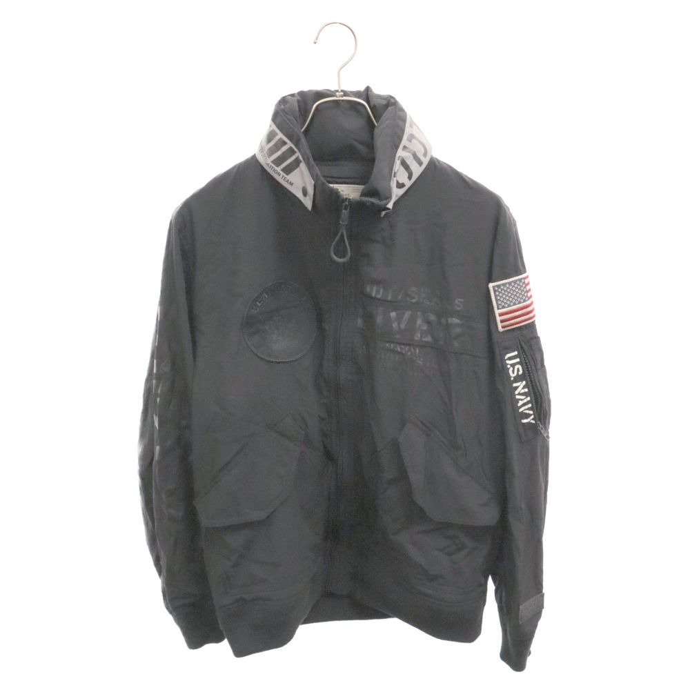 AVIREX フードレザージャケット フロッグマン AVIREX (アヴィレックス