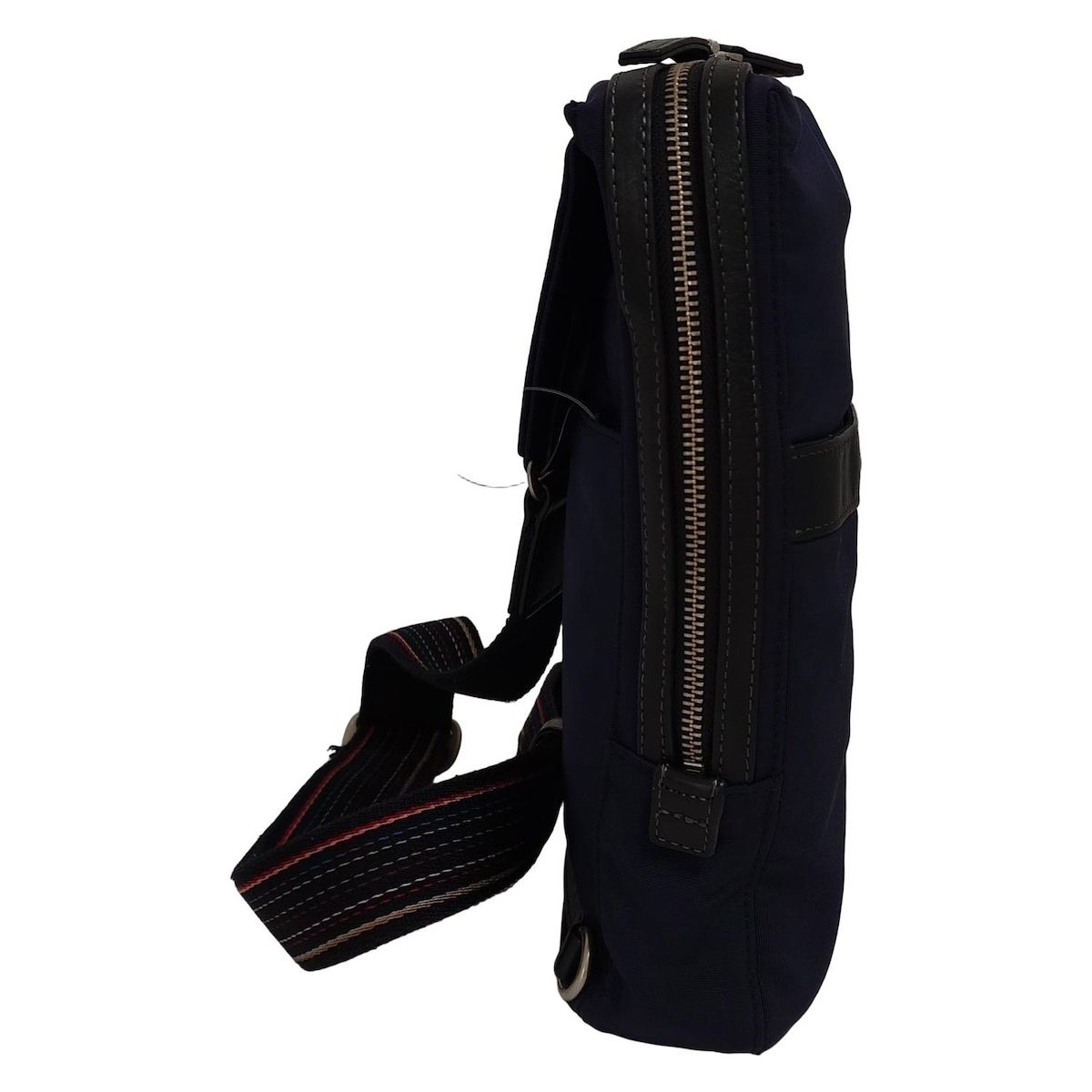 PaulSmith ポールスミス ワンショルダーバッグ - ダークネイビー×黒 レザー