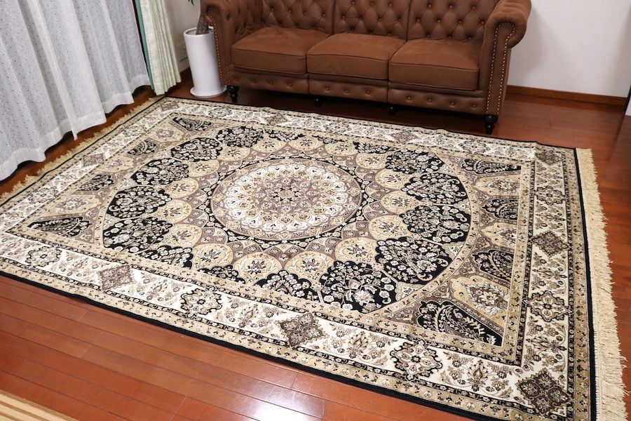 ペルシャ柄絨毯 200×290 新品未使用 大判ラグ カーペット 訳あり ペルシャ柄絨毯 200×290 新品未使用 大判ラグ カーペット 訳あり