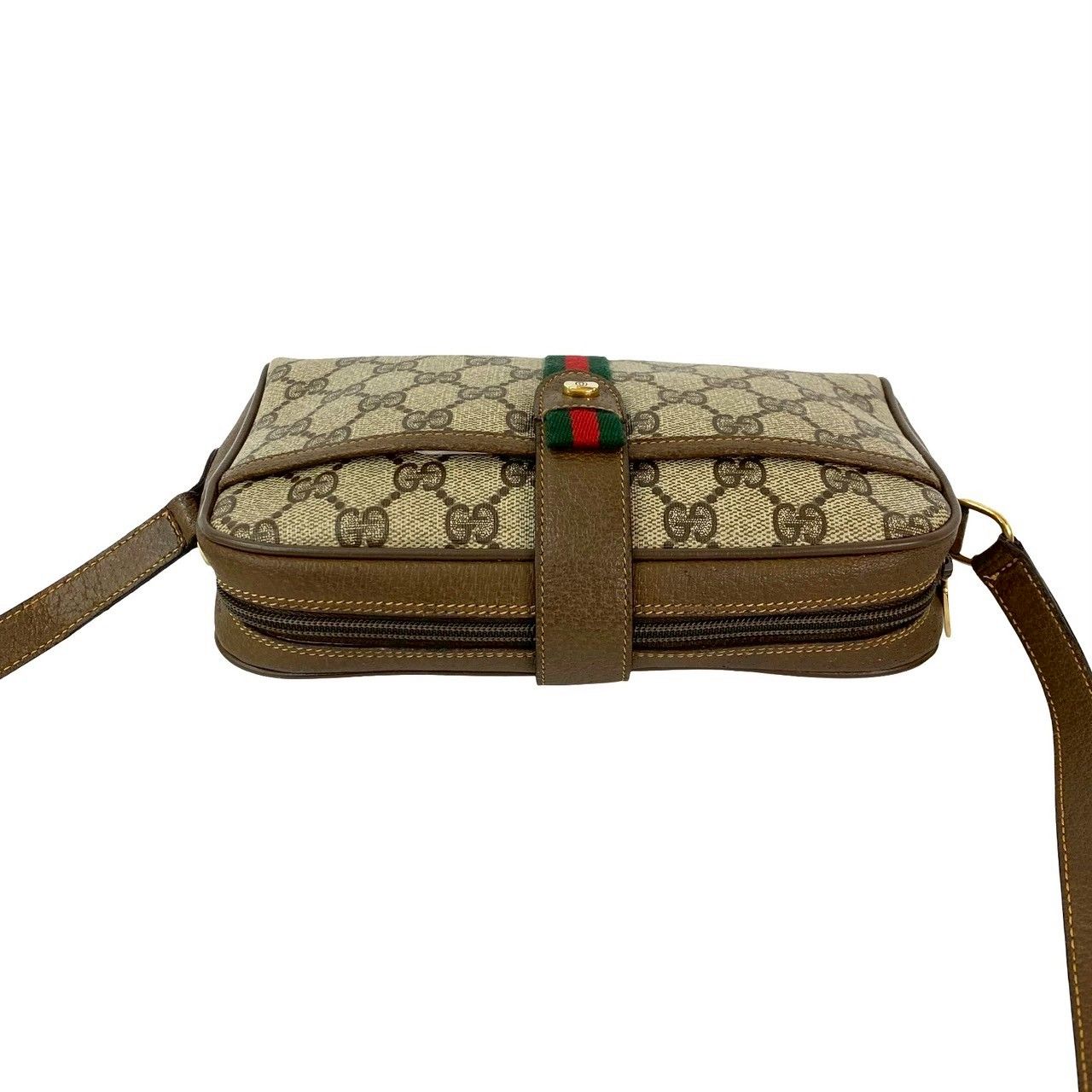 人気 【極美品】オールドグッチ シェリーライン GGスプリーム 金具