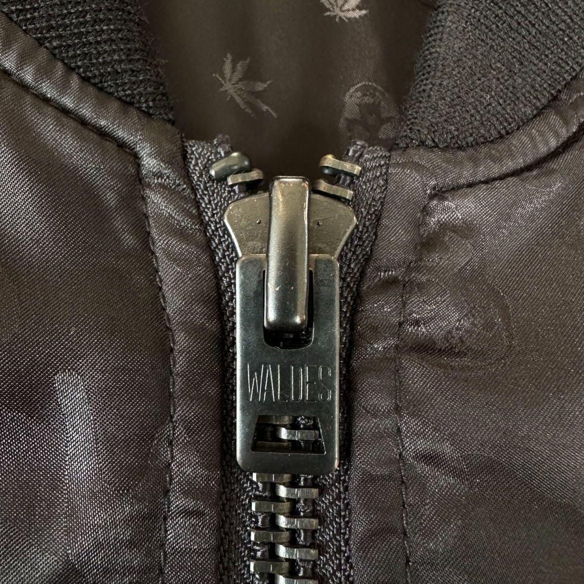 極美品！ルシアンペラフィネ MA-1タイプ スカル ナイロンジャケット