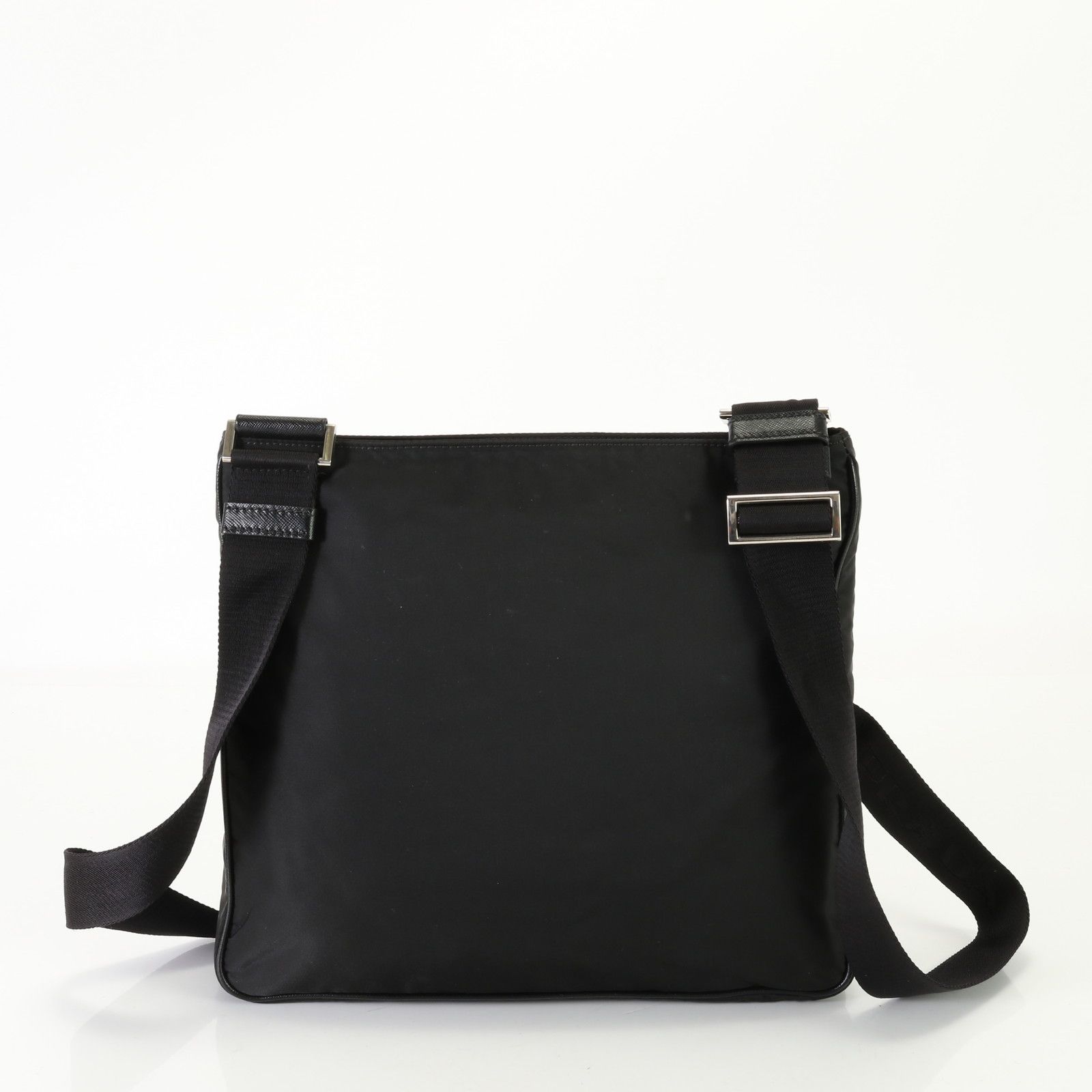 極美品 プラダ テスート ナイロン 三角ロゴ ショルダーバッグ 斜め掛け  