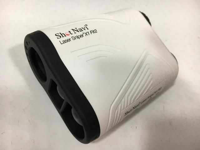 ゴルフ用品 テクタイト ショットナビ レーザー距離計 Shot Navi ショットナビ Laser Sniper X1 Fit2 白 14日間返品OK