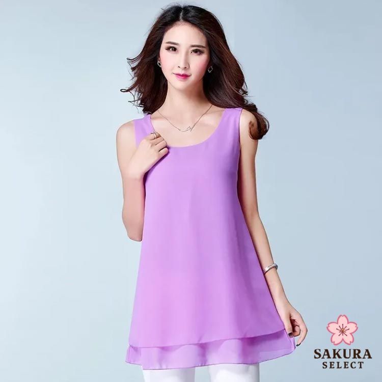 タンクトップ ノースリーブ スモッキングチュニックシャツ/夏服/オフィスカジュアル/ノースリーブトップス レディース トップス レディース ハイネック ノースリーブ タンクトップ
