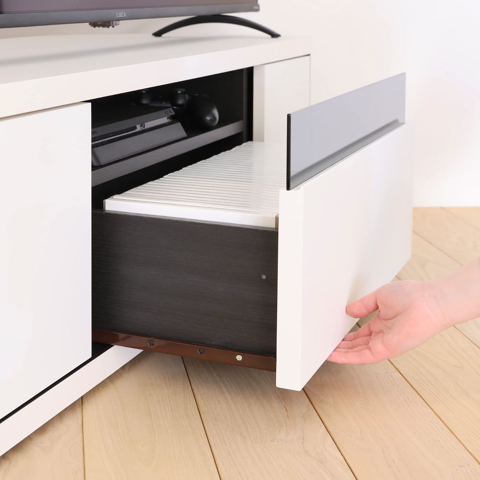 49-55V 大型テレビ用 】白井産業 テレビ台 ローボード テレビボード