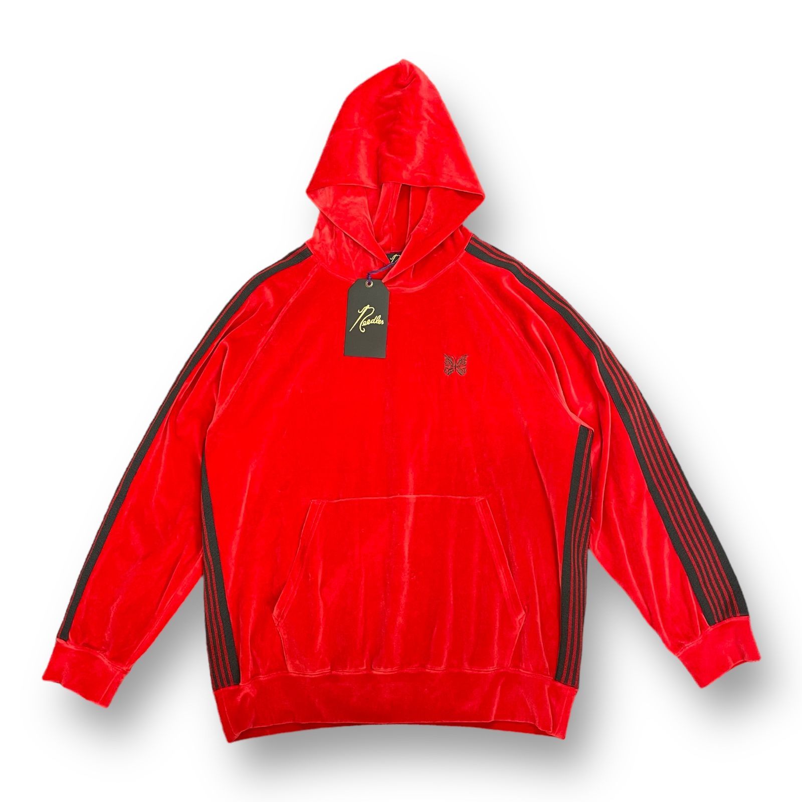 XL】Needles TRACK HOODY ニードルス トラックフーディー-