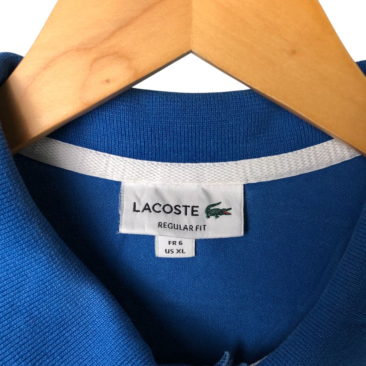 ☆US古着☆【ラコステ ポロシャツ】ボーダー 半袖 メンズ3XL 日本製】ラコステ ボーダー 半袖 ポロシャツ メンズ 古着 ワン