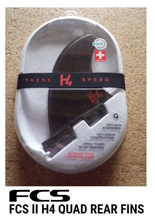 FCS II H4 QUAD REAR FINS M - メルカリ