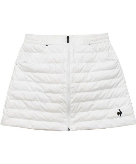 le coq sportif ルコック パディングスコート ホワイト S QTWWJE07 WH | スポーツ 衣類 服 ウエア ボトムス スカート テニステニス用品 UVカット 吸汗 汚れ防止 紫外線 プリーツ サンスクリーン ユニフ