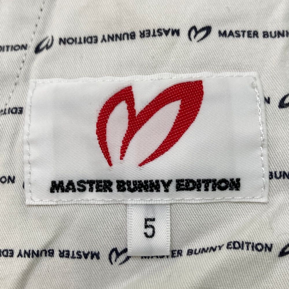 値下げ　未使用　MASTER BUNNY EDITION ゴルフパンツ サイズ5 サイズ：5 MASTER BUNNY EDITION マスターバニーエディション