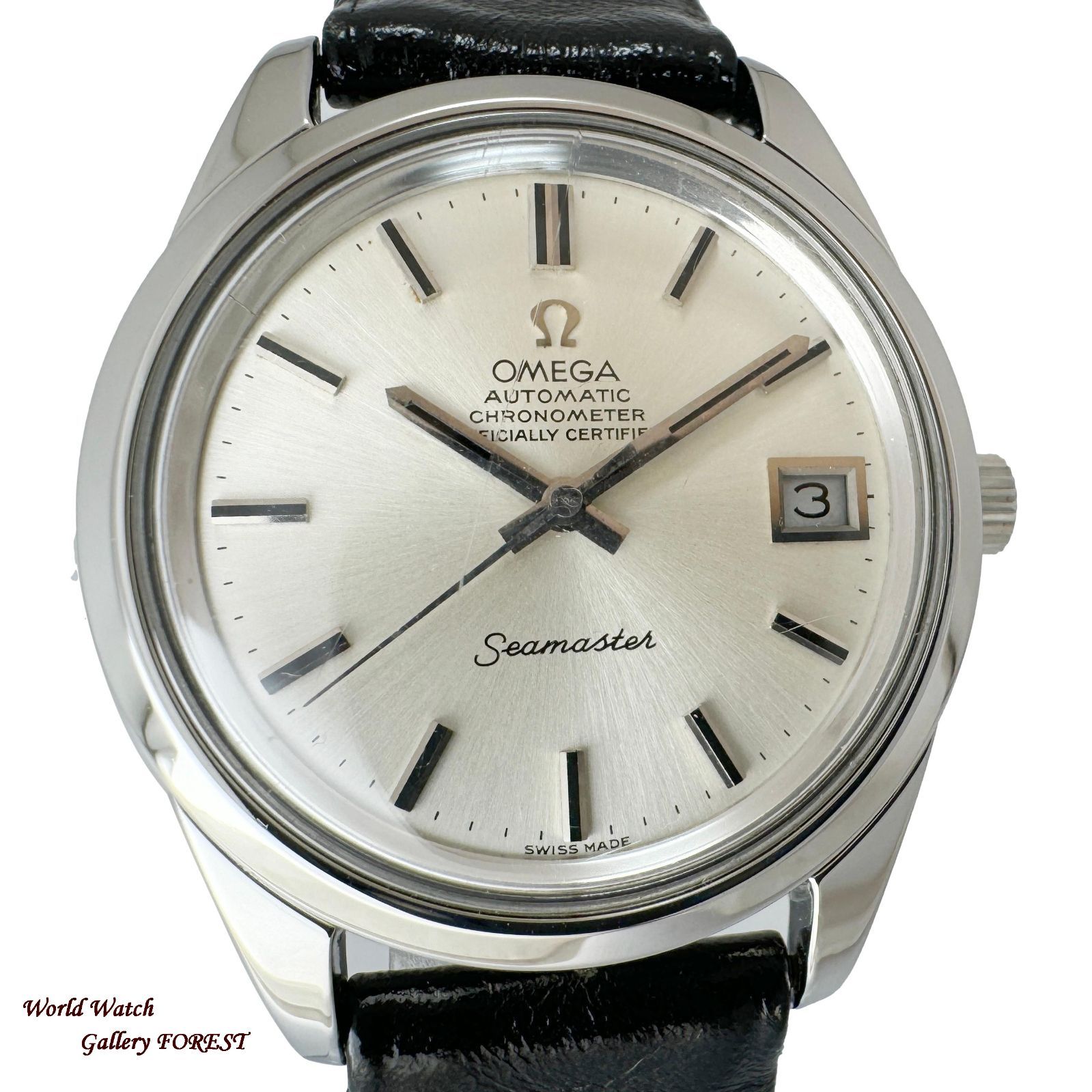 外装仕上げ☆OH済み【OMEGA オメガ☆シーマスター☆Cal.1011】クロノ