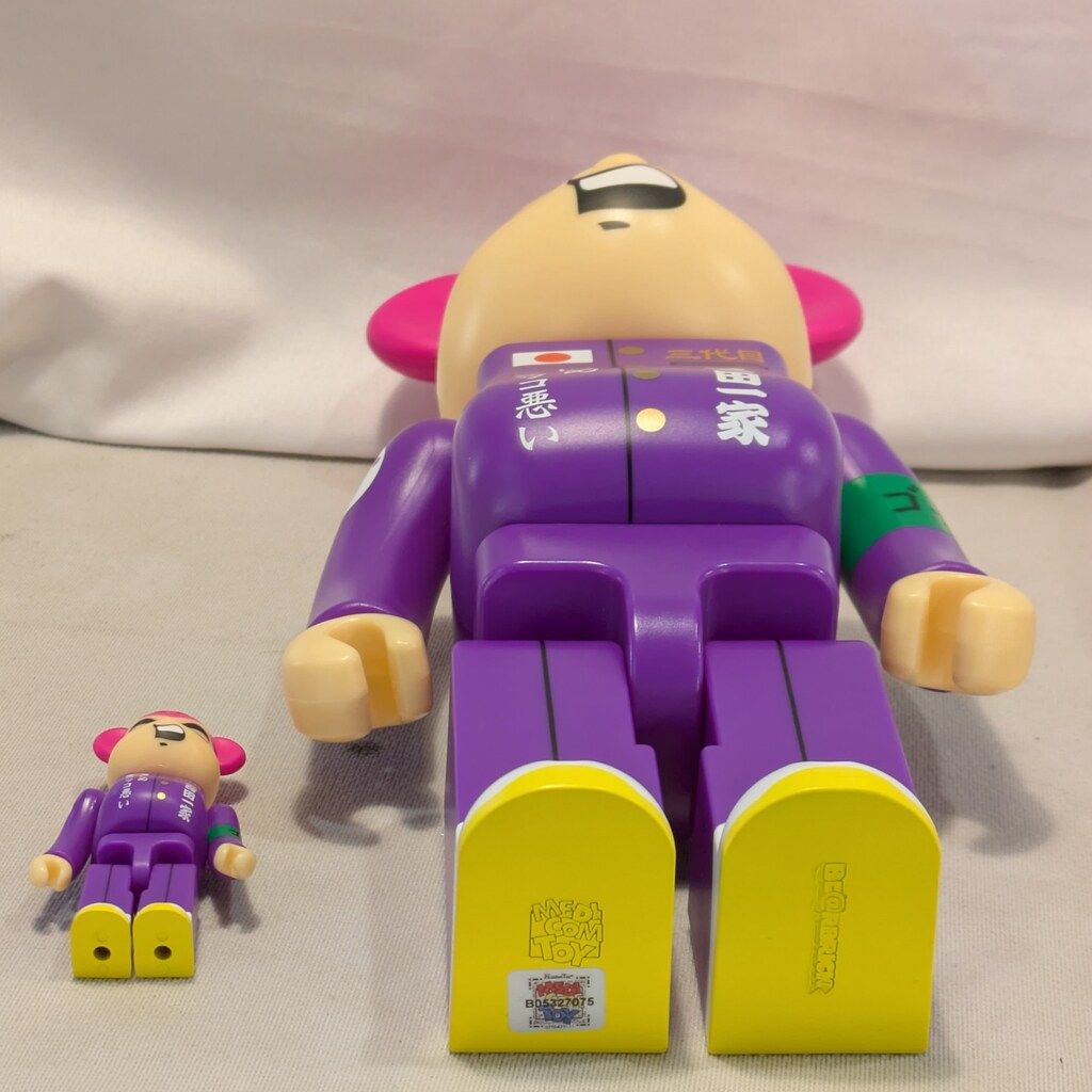 MEDICOM TOY - 気合田くん 2 100％ &amp; 400％ be@rbrick BE@RBRICK 気合田くん 400％ | Goccodo Online Store MA